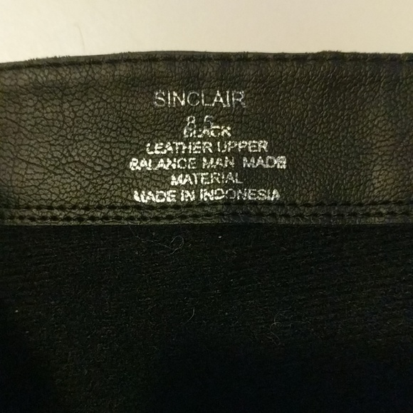 8.5 Sinclair zip up boots - Picture 4 of 4